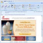 Chick-fil-A email marketing meets facebook